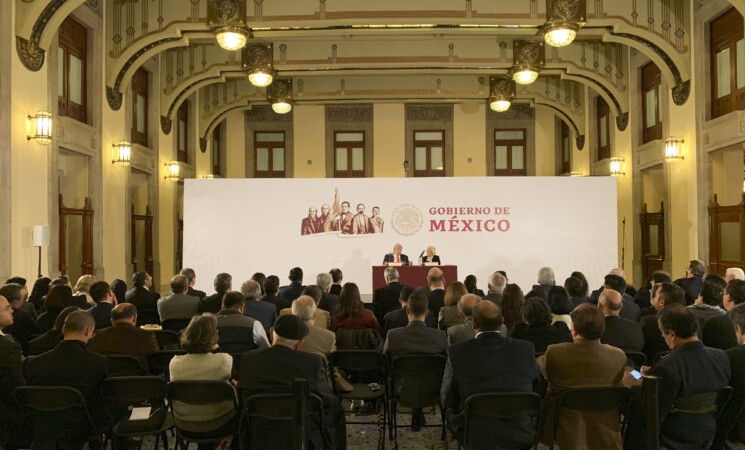 Presidente se reúne con gabinete en Palacio Nacional