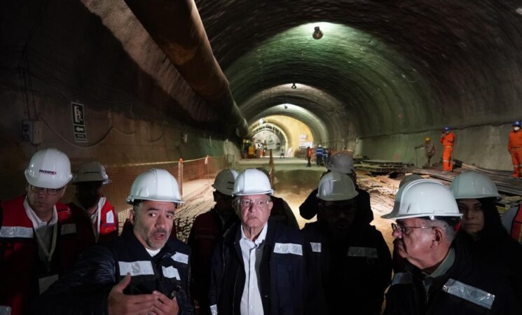 Supervisa presidente ampliación de L12 del Metro