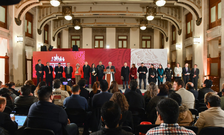 14.01.19 Versión estenográfica de la conferencia de prensa matutina del presidente Andrés Manuel López Obrador