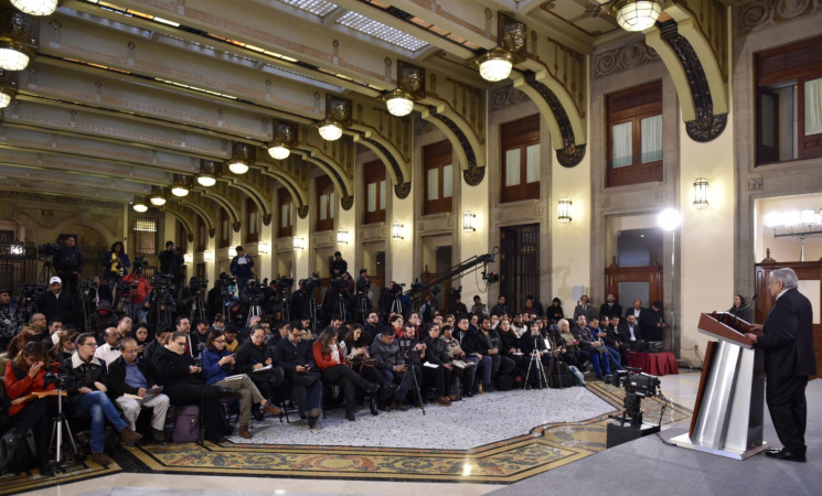 15.01.19 Versión estenográfica de la conferencia de prensa matutina del presidente Andrés Manuel López Obrador