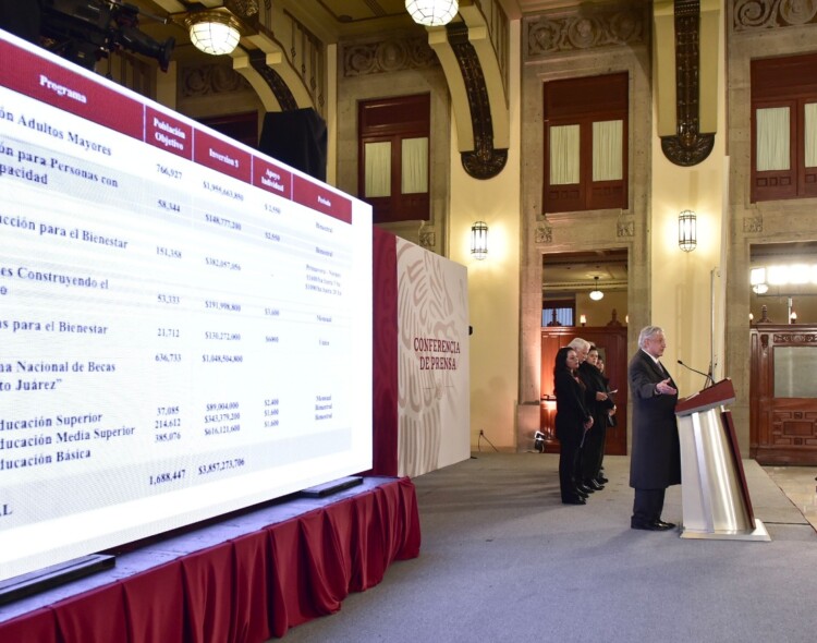 22.01.19 Versión estenográfica de la conferencia de prensa matutina del presidente Andrés Manuel López Obrador