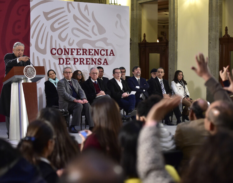 23.01.19 Versión estenográfica de la conferencia de prensa matutina del presidente Andrés Manuel López Obrador