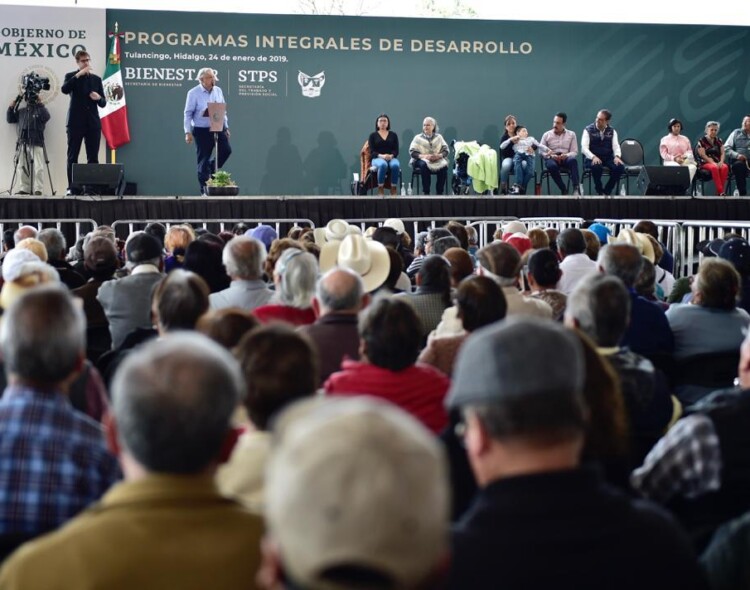 24.01.19 Versión estenográfica. Entrega de Programas Integrales de Bienestar en Tulancingo, Hidalgo.