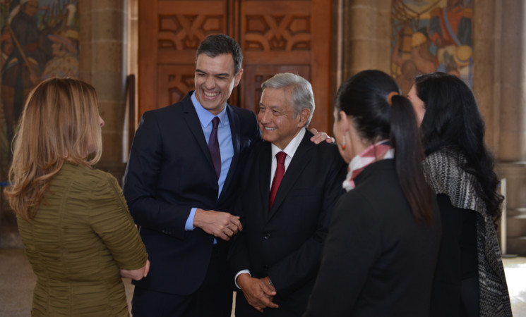 30.01.19 Versión estenográfica. Comida en honor del presidente del Gobierno de España, Pedro Sánchez Pérez-Castejón