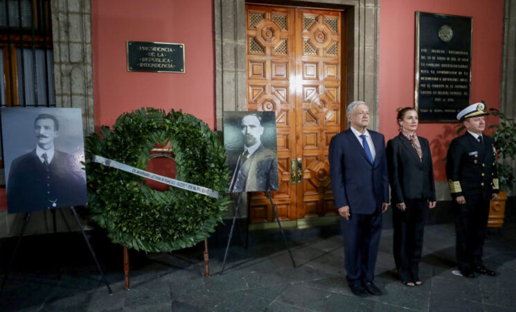 Hacer valer la democracia como forma de vida es un homenaje a Francisco I. Madero: presidente AMLO