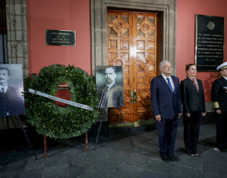 Hacer valer la democracia como forma de vida es un homenaje a Francisco I. Madero: presidente AMLO