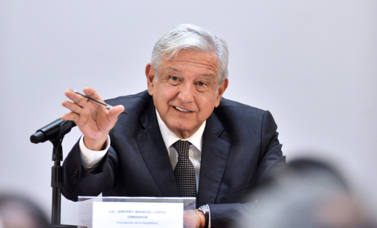 Presidente AMLO se reúne con gabinete