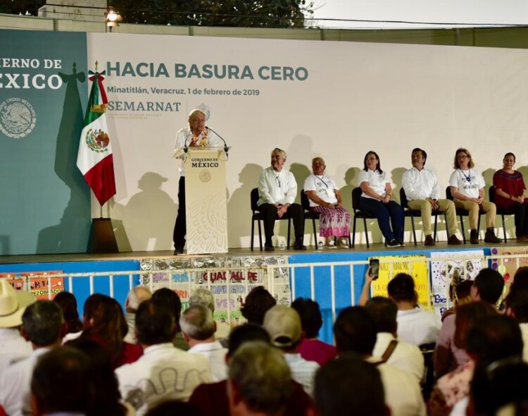 01.02.19 Versión estenográfica. Presentación de la iniciativa de gestión sustentable de los residuos en Minatitlán, Veracruz