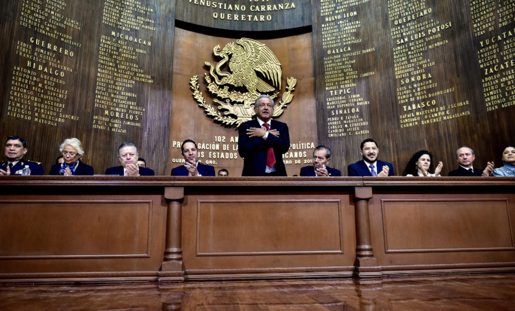 Corresponderá a futuras generaciones elaborar cuarta Constitución: presidente AMLO