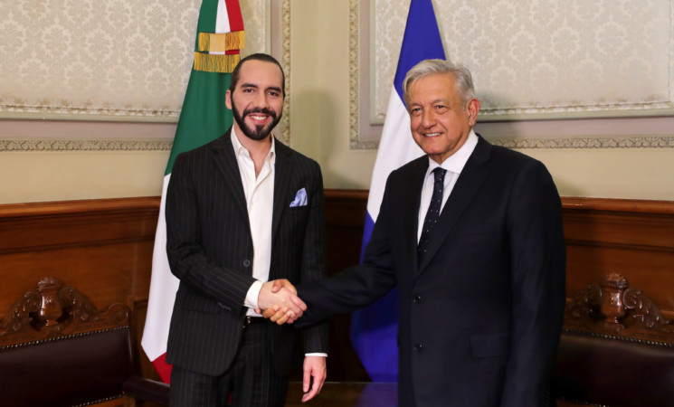 Presidentes de México y El Salvador dialogan sobre migración