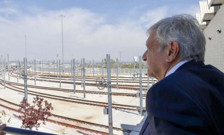 Supervisa presidente obras del Tren Ligero Guadalajara; se terminará en diciembre, afirma