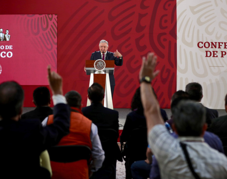 02.05.19 Versión estenográfica de la conferencia de prensa matutina del presidente Andrés Manuel López Obrador