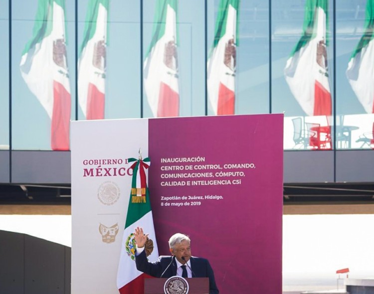 08.05.19 Versión estenográfica. Inauguración del C5i, en Zapotlán de Juárez, Hidalgo.