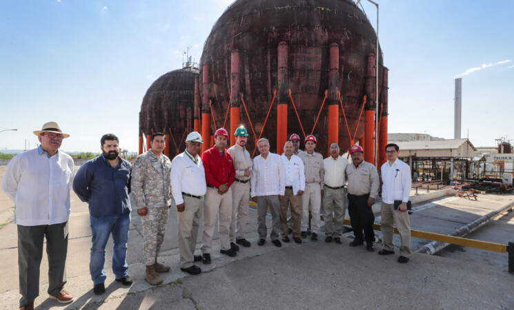 Presidente anuncia rehabilitación de planta de fertilizantes de Camargo, Chihuahua