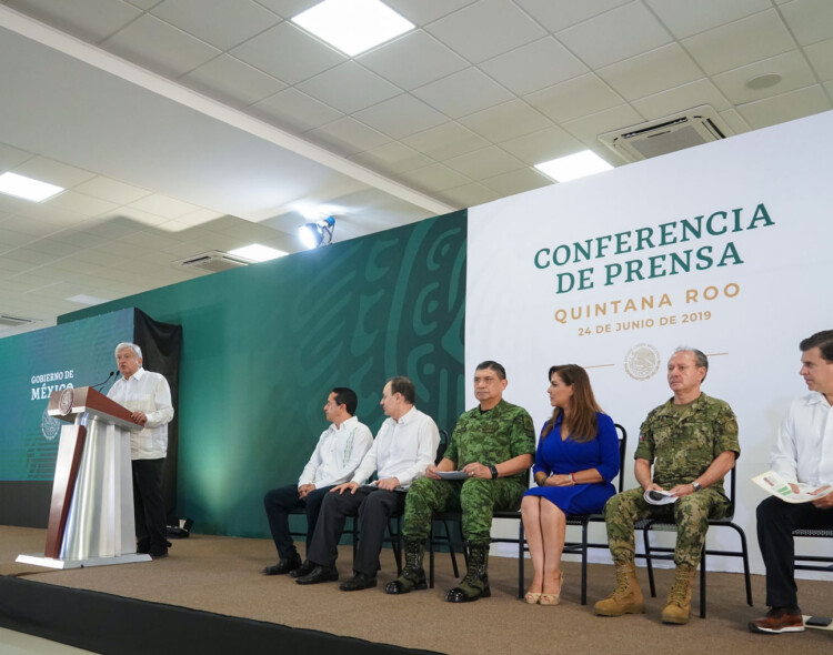 24.06.19 Versión estenográfica de la conferencia de prensa matutina del presidente Andrés Manuel López Obrador en Cancún, Quintana Roo