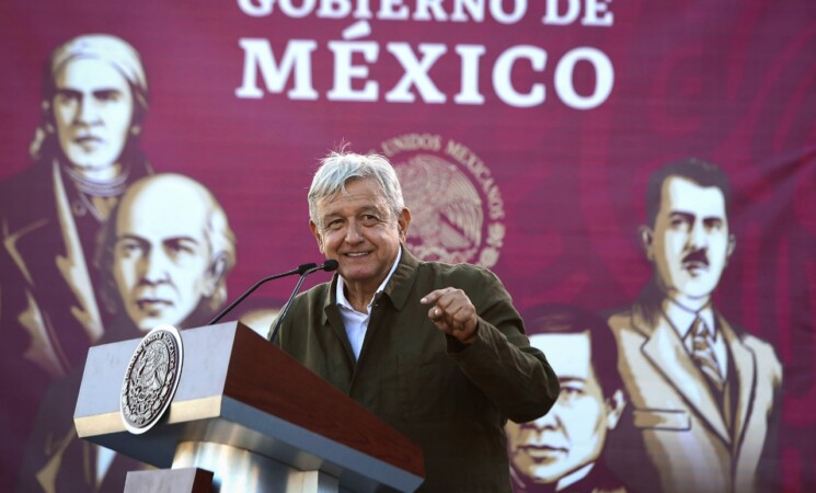 Discurso de Andrés Manuel López Obrador, presidente de México, en el acto en defensa de la dignidad nacional y en favor de la amistad con EEUU, en Tijuana, Baja California