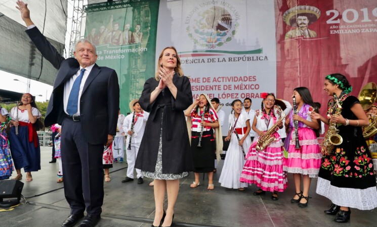 Discurso del presidente Andrés Manuel López Obrador en su segundo informe trimestral