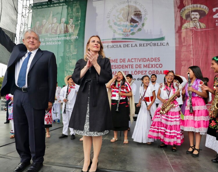 Discurso del presidente Andrés Manuel López Obrador en su segundo informe trimestral