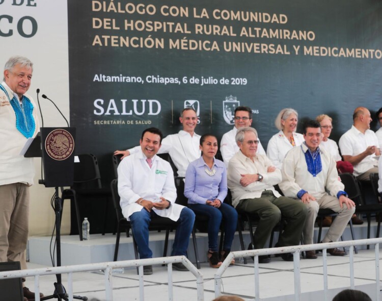 06.07.19 Versión estenográfica. Diálogo con la comunidad del Hospital Rural Altamirano, en Altamirano, Chiapas