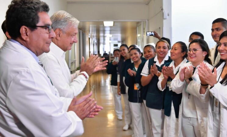 Presidente supervisa hospital en San Cristobal de las Casas; benefician programas de bienestar a chiapanecos