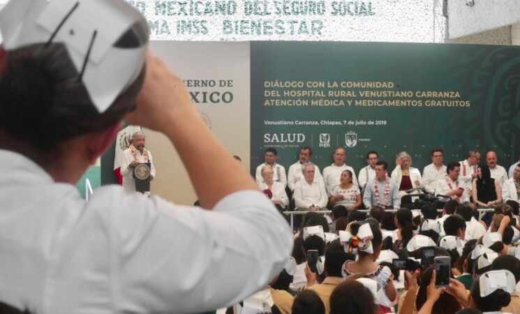 IMSS Bienestar continuará, asegura presidente AMLO al concluir gira en hospitales rurales de Chiapas