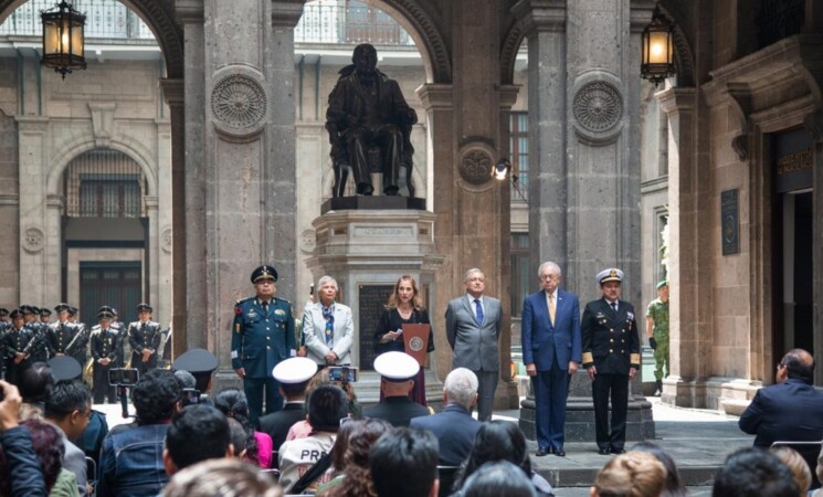 18.07.19 Versión estenográfica. 147 Aniversario Luctuoso de Benito Juárez García, en Palacio Nacional