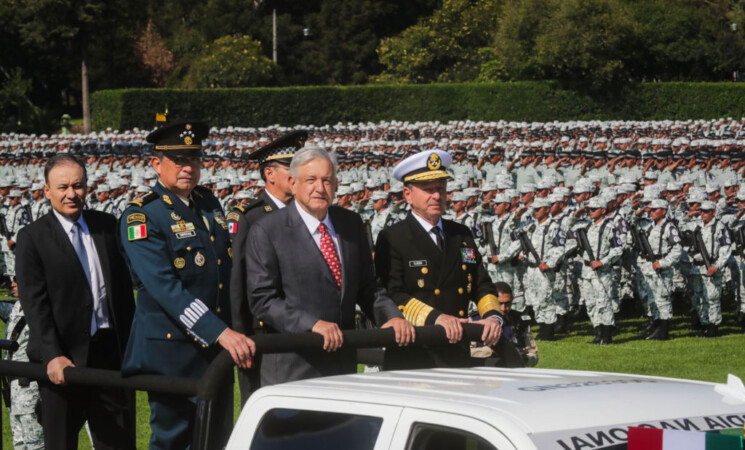 Presidente inaugura operaciones de Guardia Nacional; pide a elementos buenas prácticas y vocación