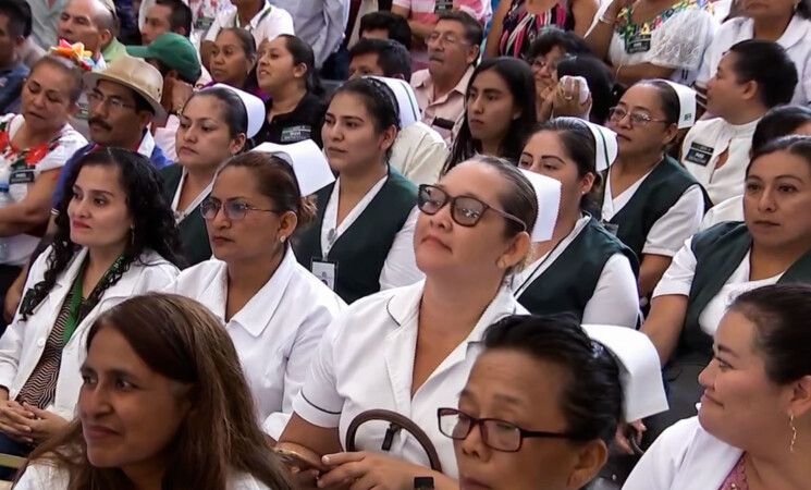 26.07.19 Versión estenográfica. Diálogo con la comunidad del Hospital Rural Ocozocoautla, en Chiapas