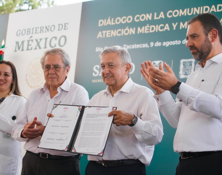 09.08.19 Versión estenográfica. Diálogo con la comunidad del Hospital Rural Río Grande, Zacatecas