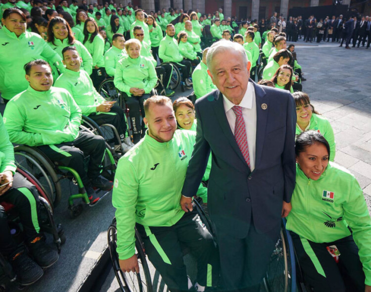 13.08.19 Versión estenográfica. Ceremonia de abanderamiento de la delegación mexicana de los VI Juegos Parapanamericanos de Lima, Perú 2019