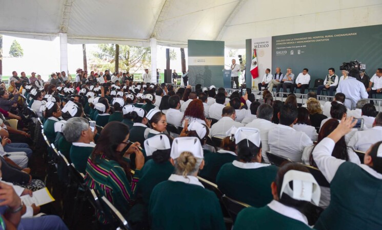 30.08.19 Versión estenográfica. Diálogo con la comunidad del Hospital Rural Plan de Arroyos, Atzalan, Veracruz.