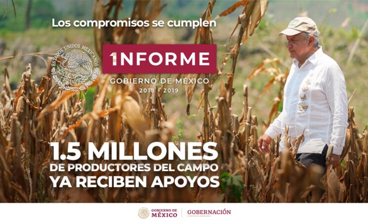 Apoyos para productores del campo