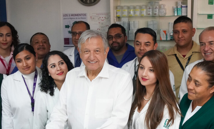 Presidente visita Hospital Rural de Charcas en SLP