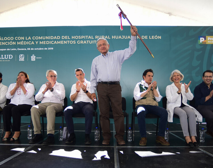 06.10.19 Versión estenográfica. Diálogo con la comunidad del Hospital Rural Huajuapan de León, Oaxaca