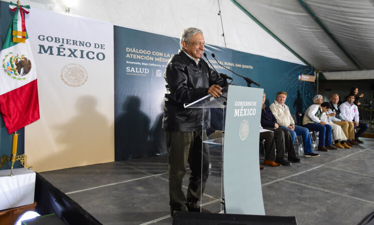 Presidente anuncia ampliación de Hospital Rural San Quintín, Baja California