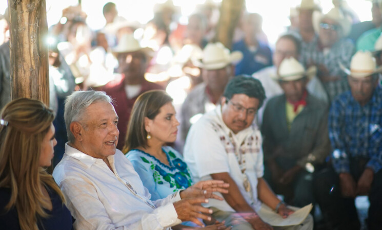 Presidente impulsa reconciliación con pueblos yaquis