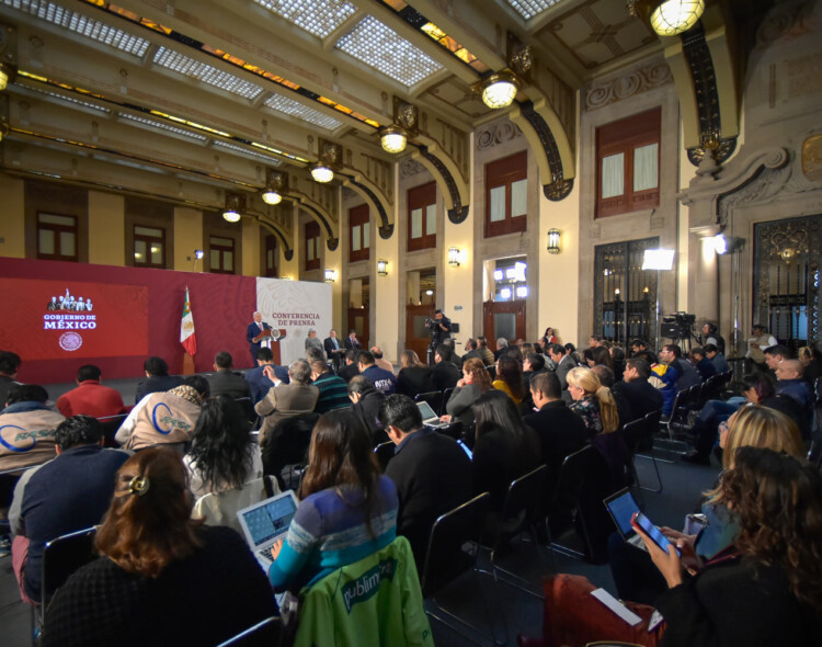 14.11.19 Versión estenográfica de la conferencia de prensa matutina del presidente Andrés Manuel López Obrador