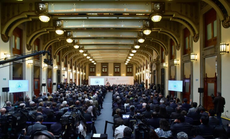 18.11.19 Versión estenográfica. Entrega de los Premios Nacionales de Ingeniería y Arquitectura, desde Palacio Nacional