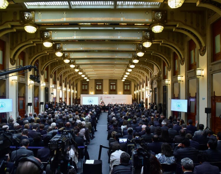 18.11.19 Versión estenográfica. Entrega de los Premios Nacionales de Ingeniería y Arquitectura, desde Palacio Nacional