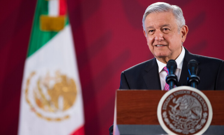 Presidente AMLO recibe a Alberto Fernández, mandatario electo de Argentina