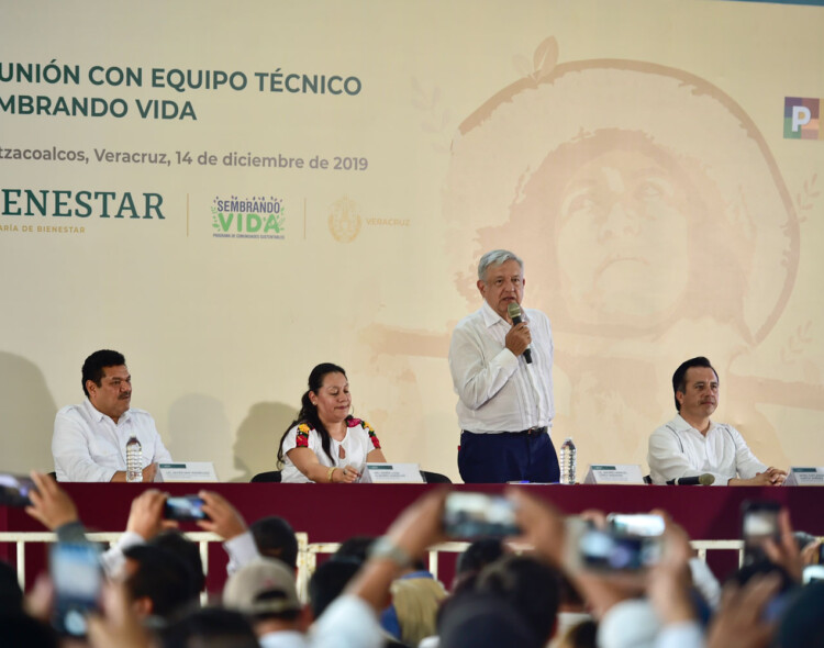 14.12.19 Versión estenográfica. Reunión con equipo técnico Sembrando Vida en Coatzacoalcos, Veracruz