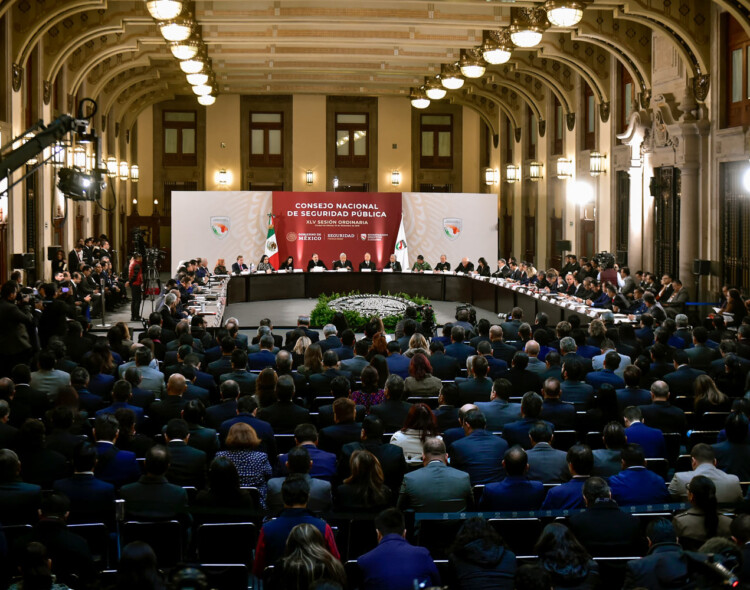 18.12.19 Versión estenográfica. XLV Sesión Ordinaria del Consejo Nacional de Seguridad Pública desde Palacio Nacional