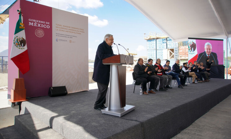 23.12.19 Versión estenográfica. Visita a la lumbrera 19 del Túnel Emisor Oriente, desde Huehuetoca, Estado de México