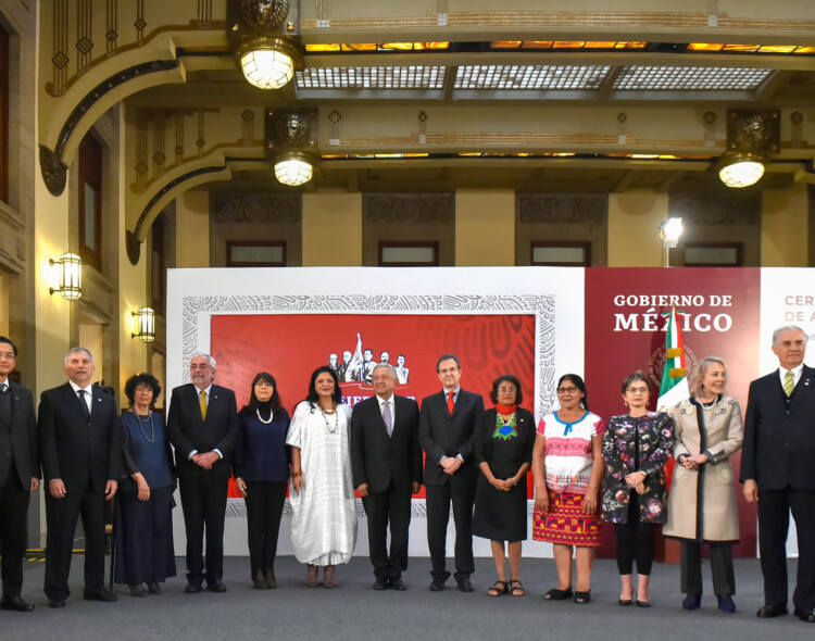 09.12.19 Versión estenográfica. Ceremonia de entrega de los Premios de Artes, Ciencia y Cultura, desde Palacio Nacional