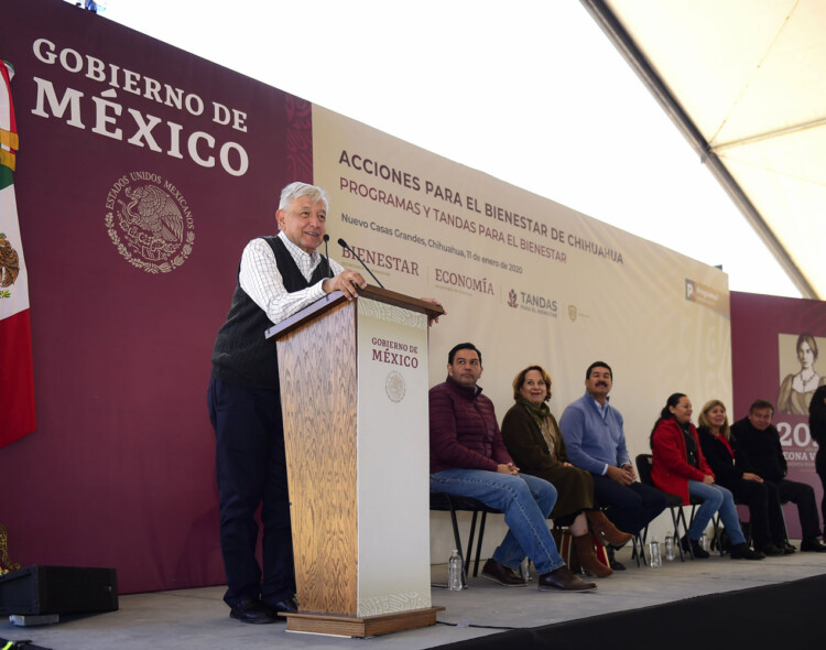 11.01.20 Versión estenográfica. Programas Integrales de Bienestar, desde Nuevo Casas Grandes, Chihuahua