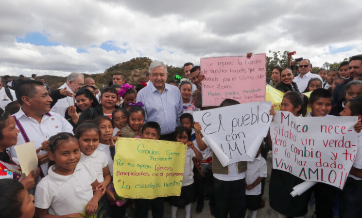 18.01.20 Versión estenográfica. Inauguración del camino rural Santos Reyes Yucuná y diálogo con el pueblo mixteco, desde Oaxaca