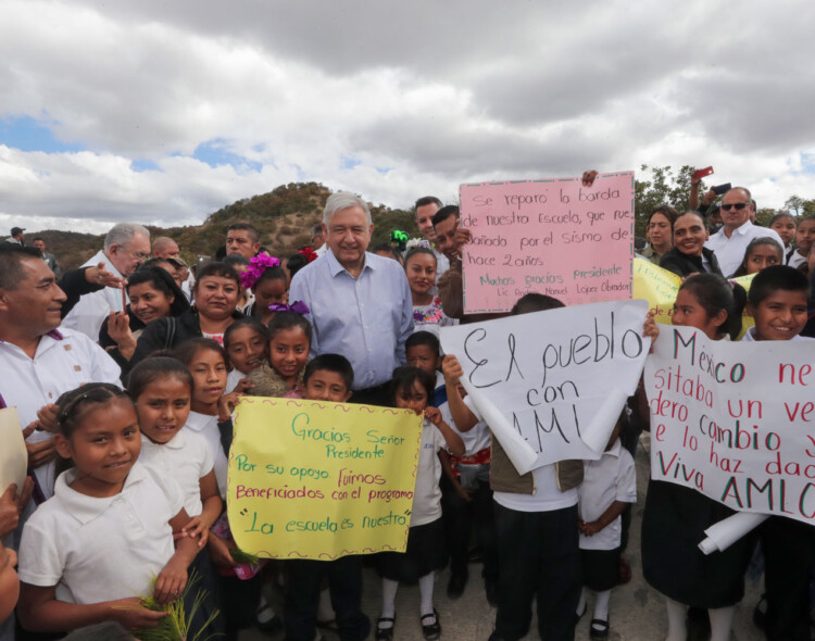 18.01.20 Versión estenográfica. Inauguración del camino rural Santos Reyes Yucuná y diálogo con el pueblo mixteco, desde Oaxaca