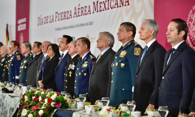 10.02.20 Versión estenográfica. Día de la Fuerza Aérea Mexicana, desde BAM Santa Lucía, Estado de México