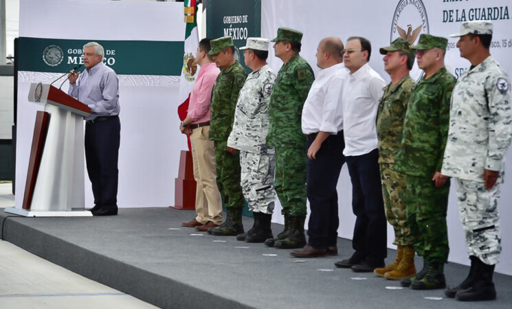 Presidente destaca participación de Fuerzas Armadas en seguridad; no habrá impunidad ni contubernio con la delincuencia