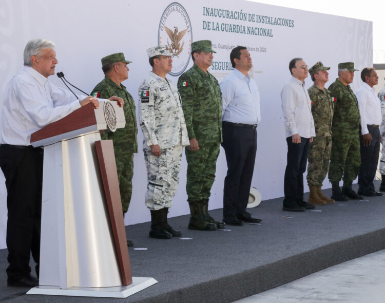 16.02.20 Versión estenográfica. Inauguración de instalaciones de la Guardia Nacional, desde Pénjamo, Guanajuato